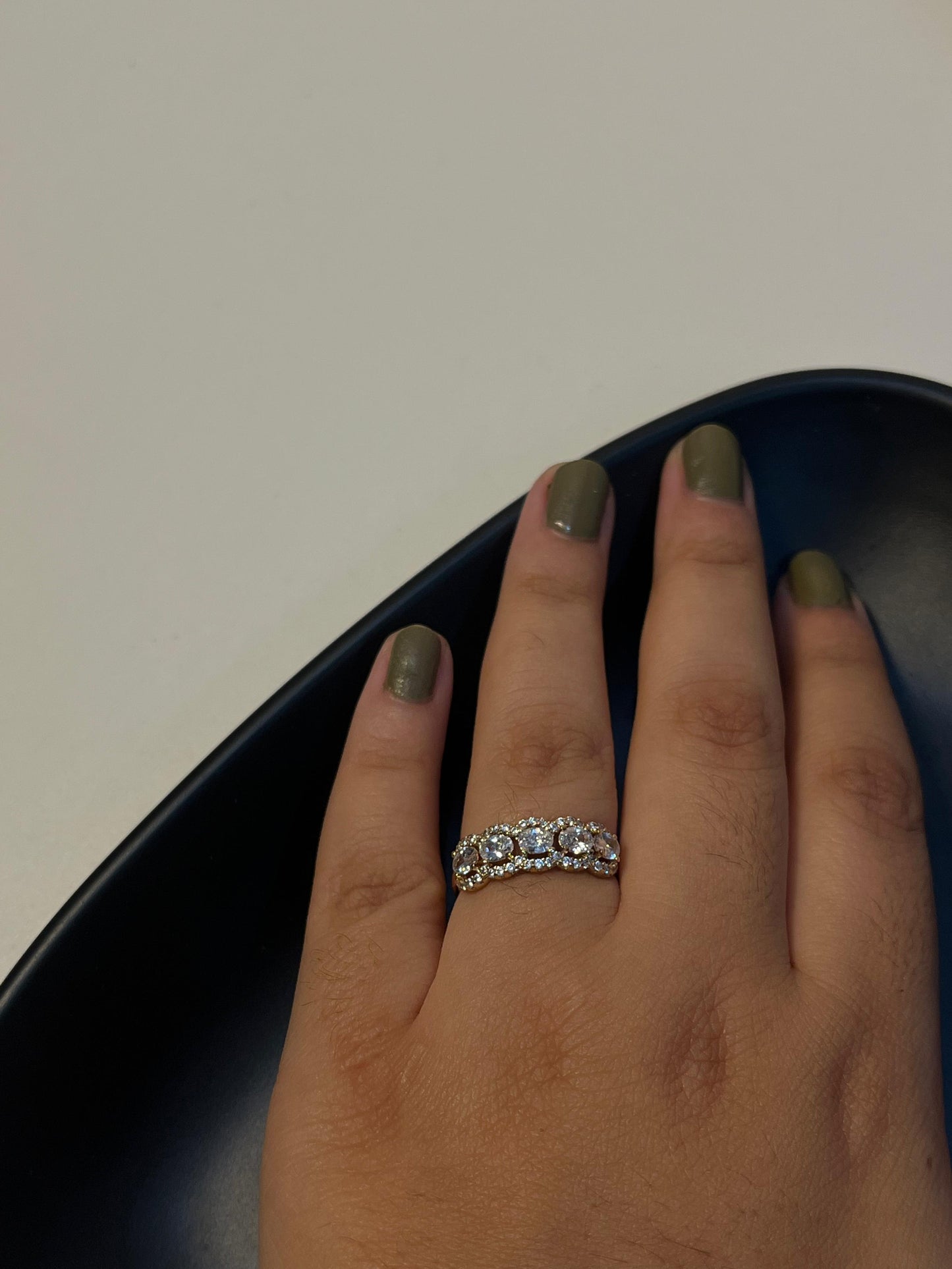 Linear Loop Ring▫️✨