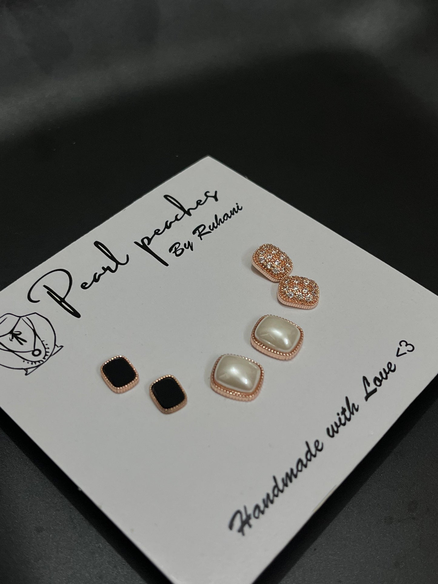 DaintyLinks Earrings Set🌼🧲