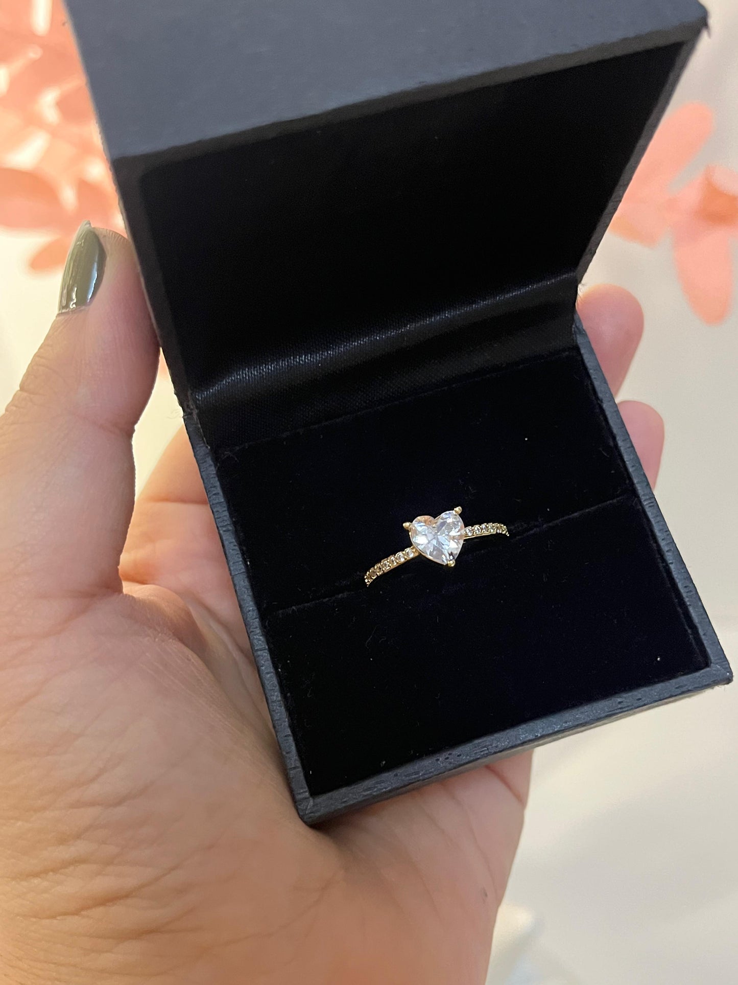 HeartTiara Ring ππ
