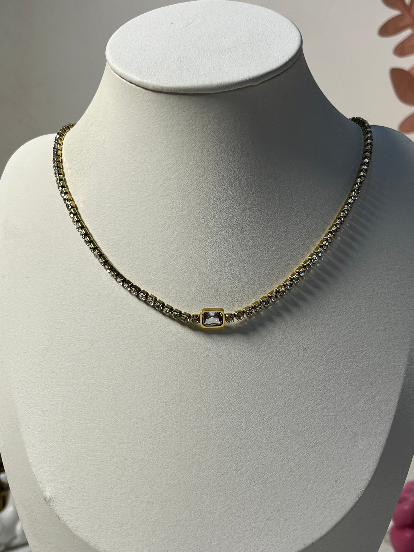 Classic Tennis Necklace β¨