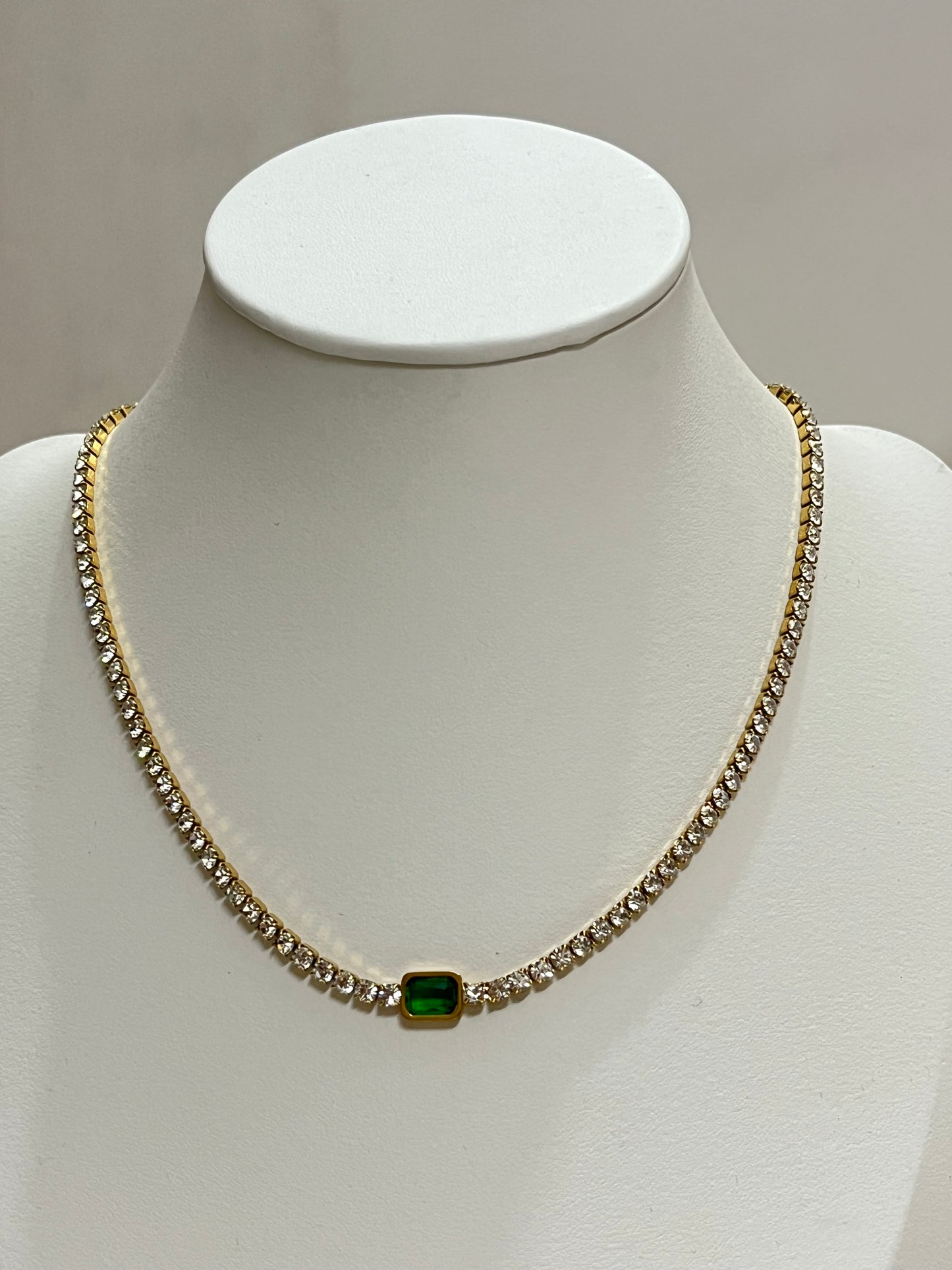 π Emerald Elegance Necklace πΏβ¨