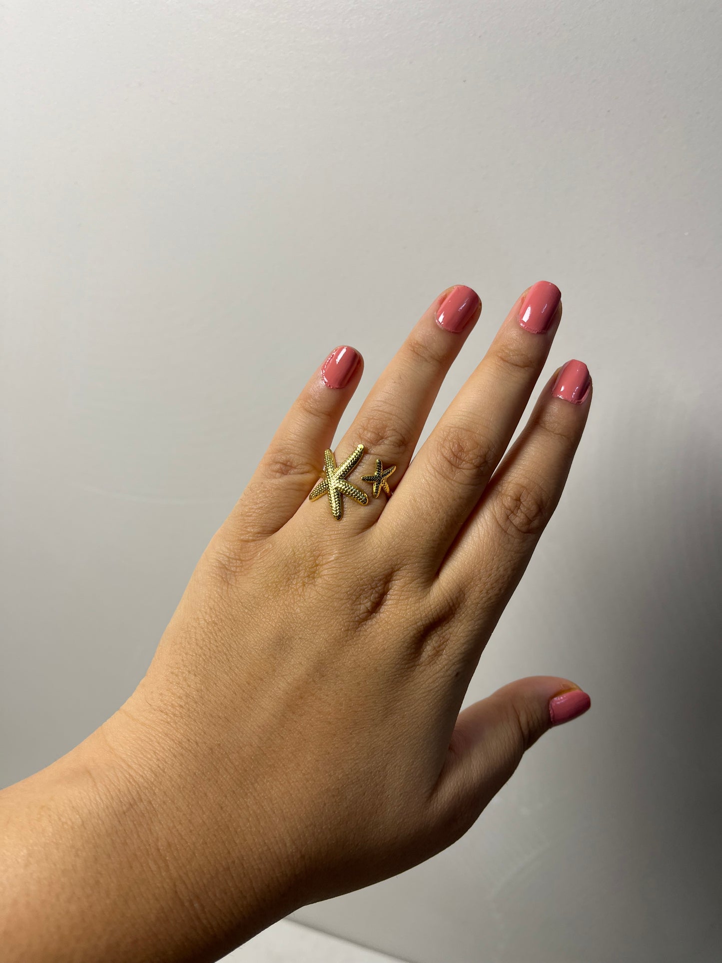 Starfish Beachy Gold Ringππ΄