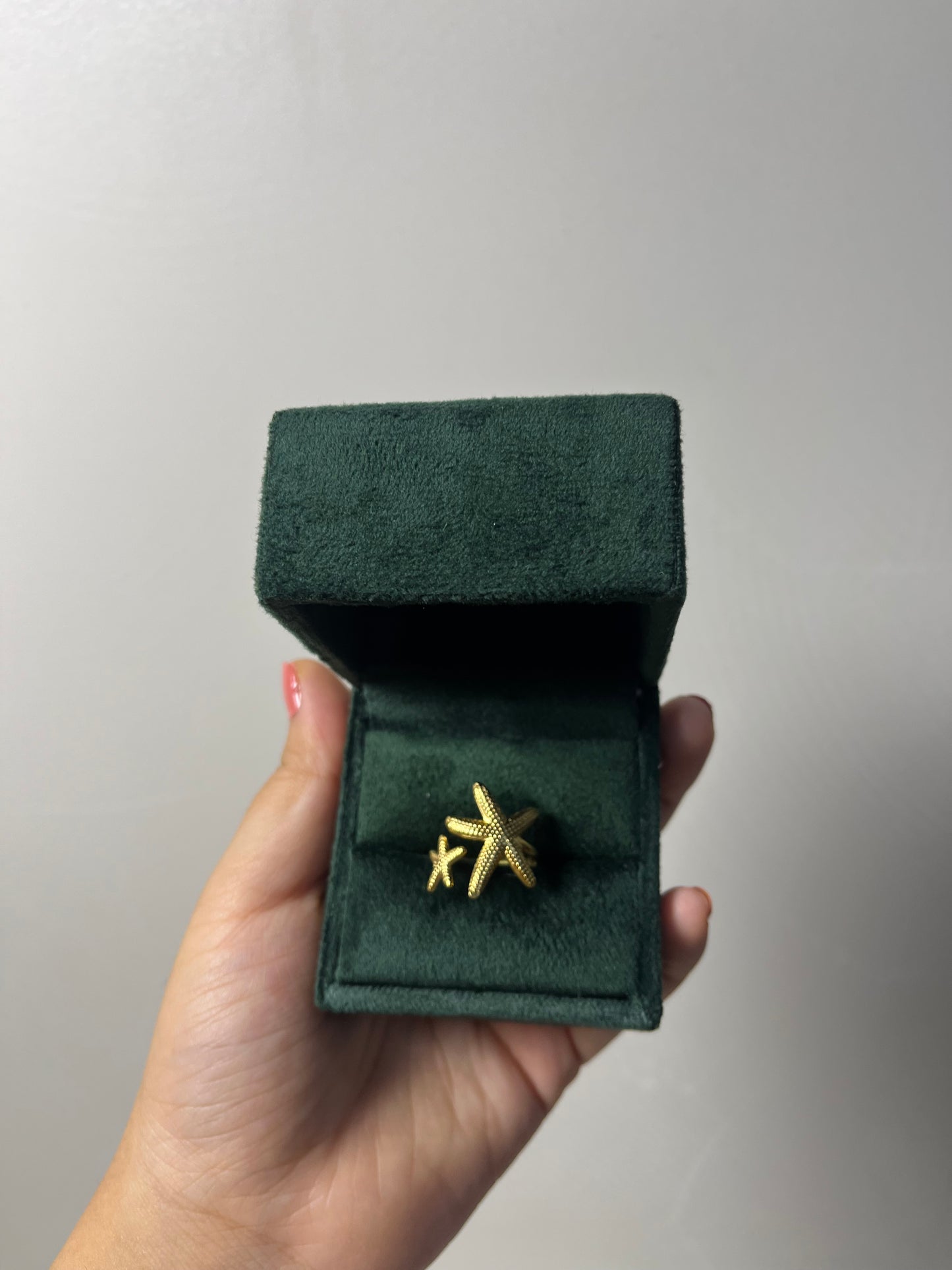 Starfish Beachy Gold Ringππ΄