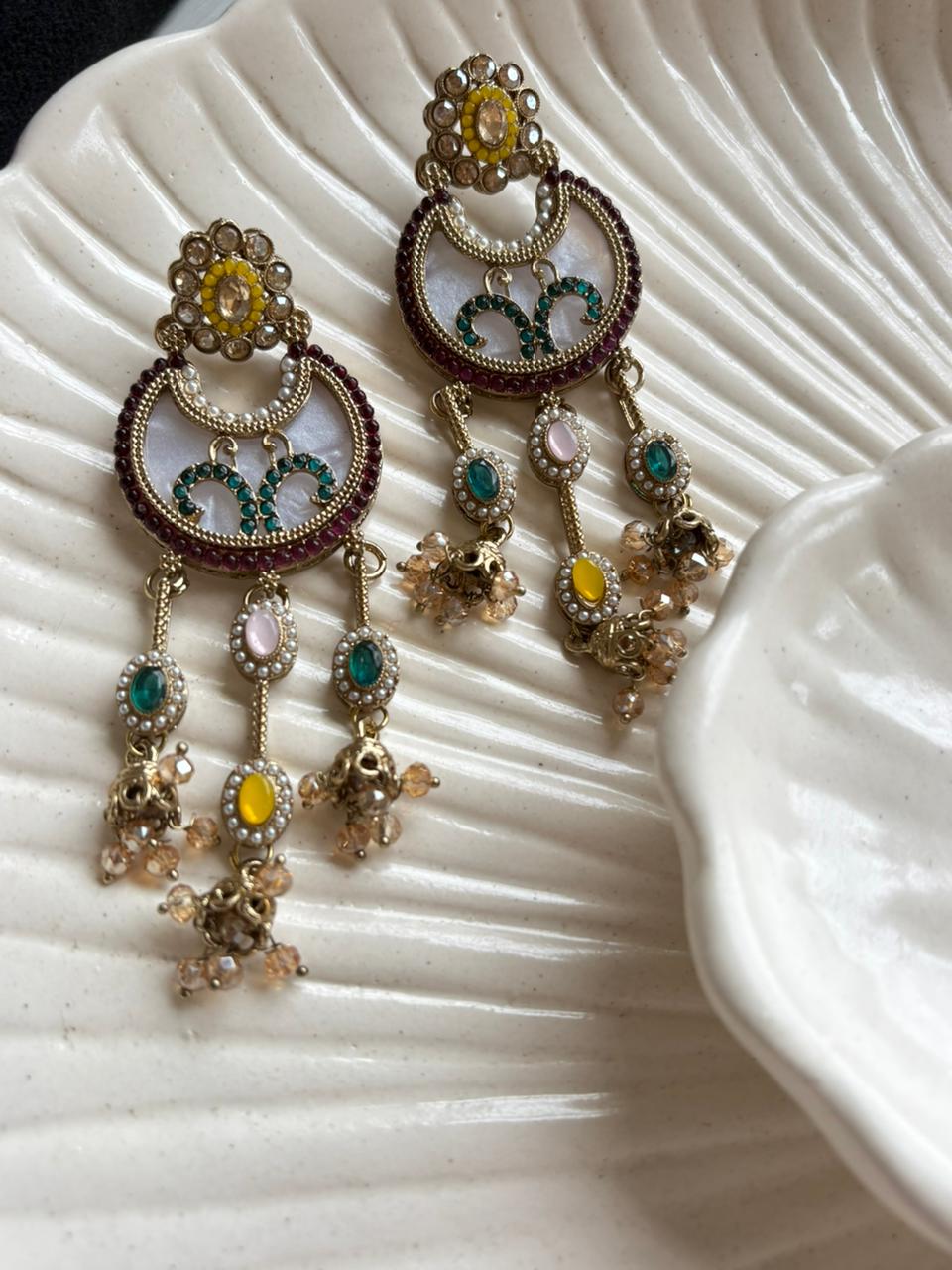 Noor Chandbali Earrings β¨π