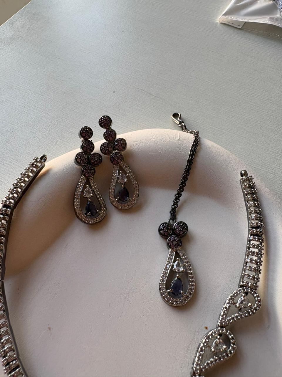 Midnight Butterfly Luxe Set Black