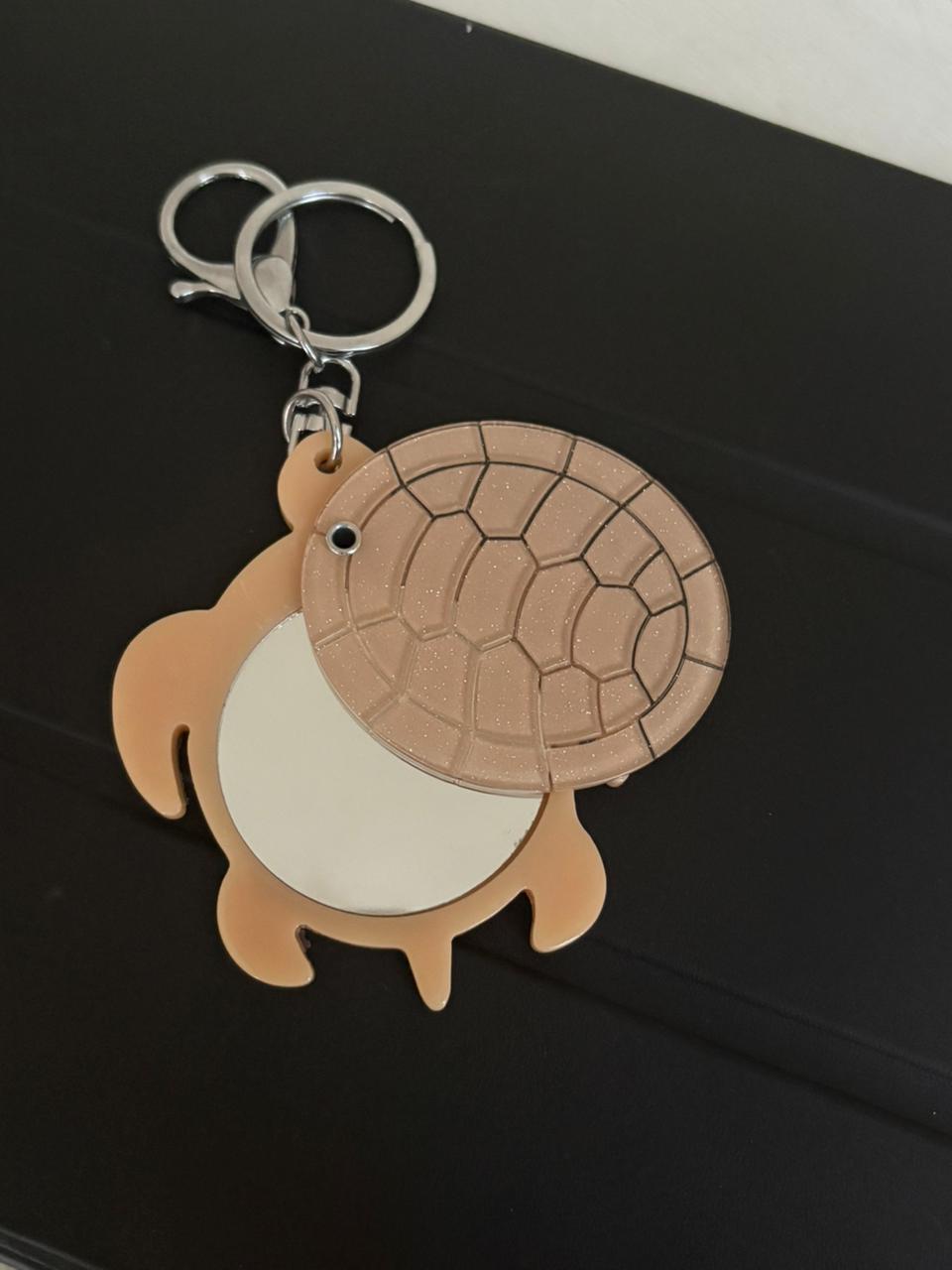 Sandy Shell Turtle Mirror