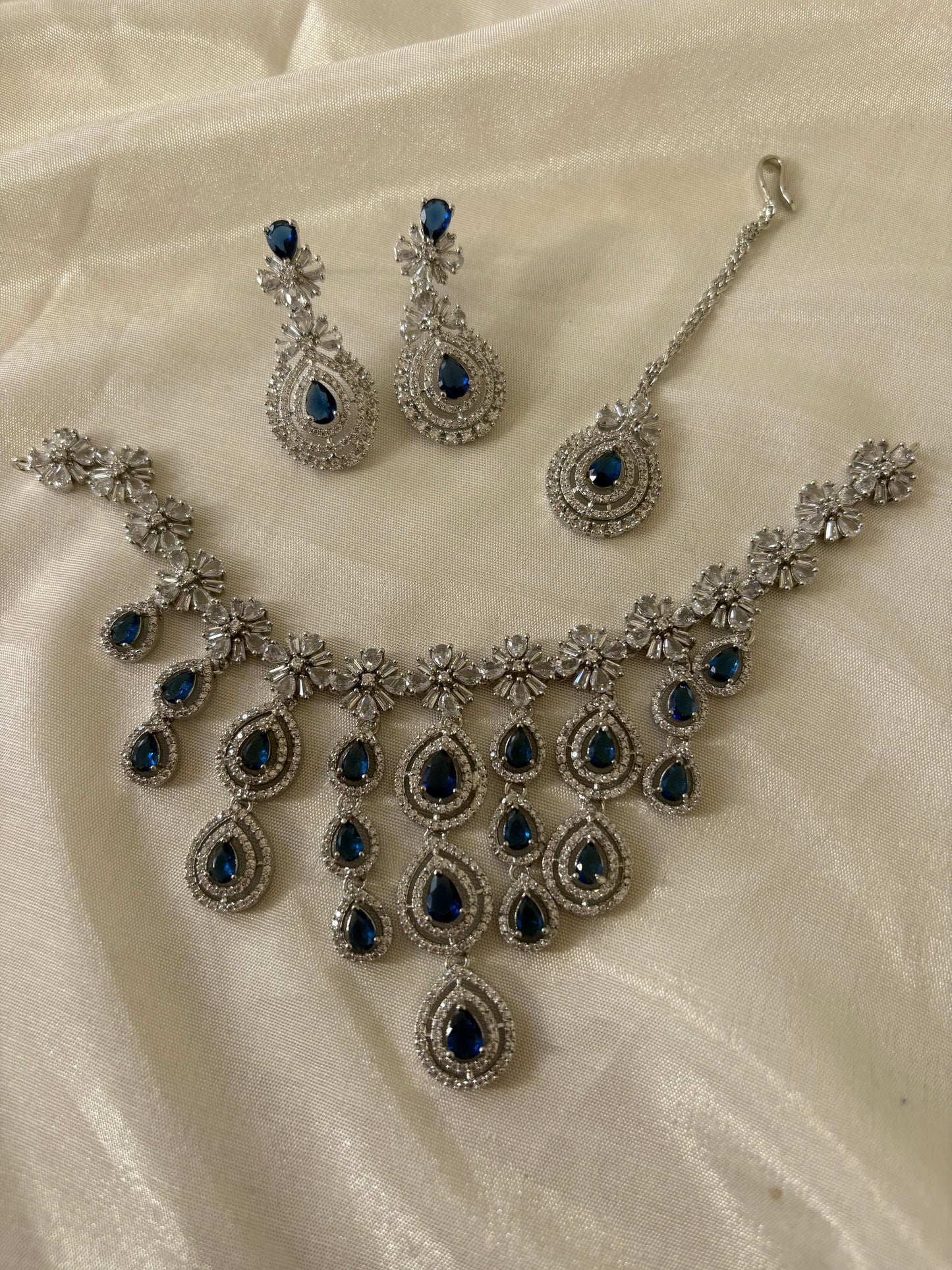 Royal Sapphire Drop Set