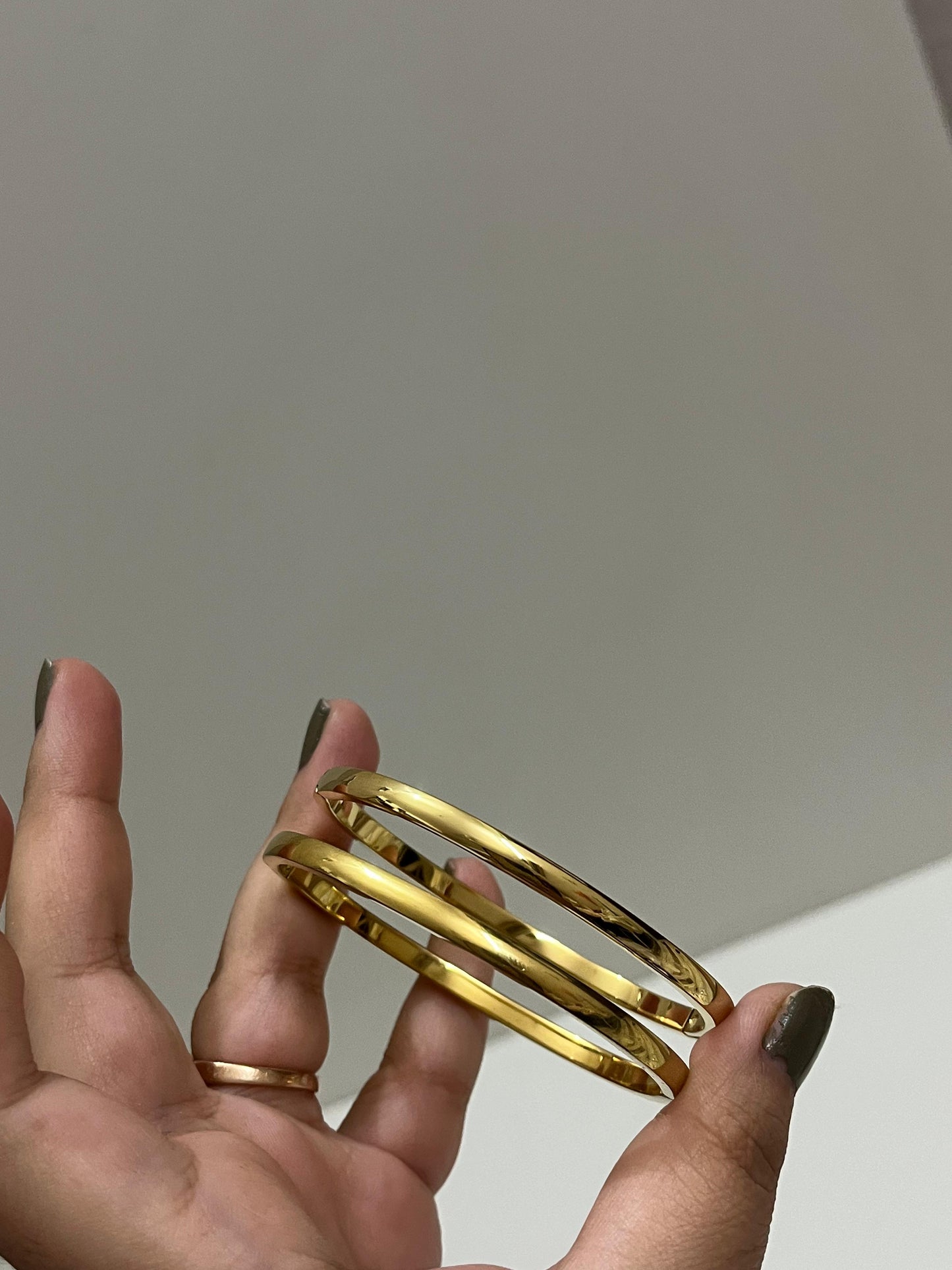 BareGold Bangles set✨