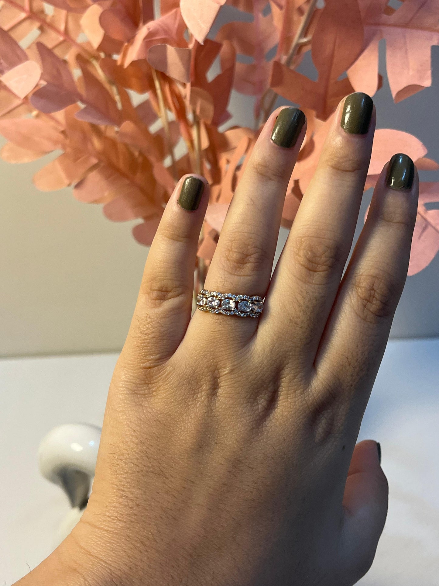 Linear Loop Ring▫️✨