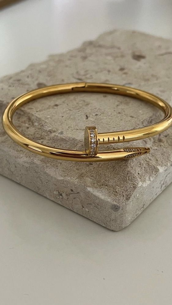 Cartier Stack Kada πΌπ| Gold Combo | 2-in-1 Set