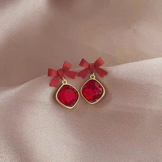 CherryTie Earrings🍒🎀