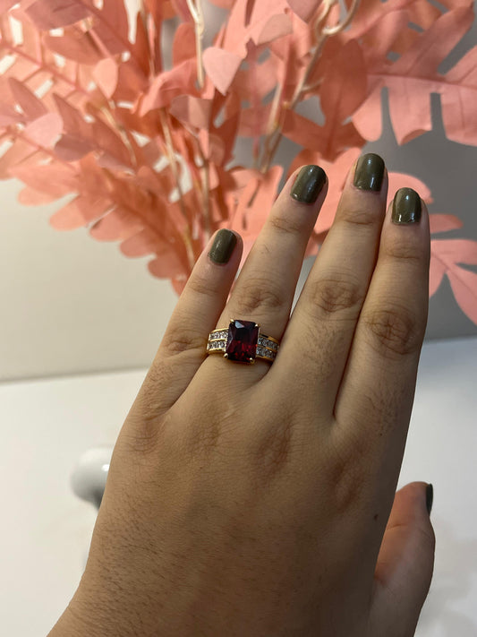 Ruby Mirage ring 💎✨