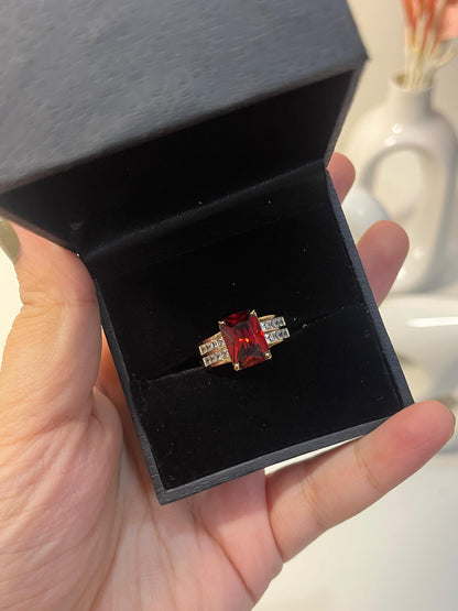 Ruby Mirage ring 💎✨