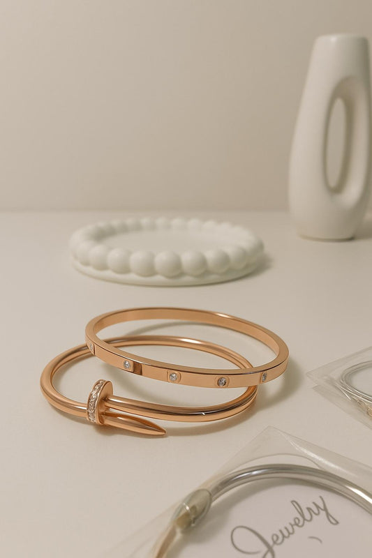 Cartier Stack Kadas💅🌸💼 |RoseGold Combo
