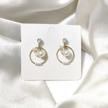 SnowPetal Earrings❄️🌸