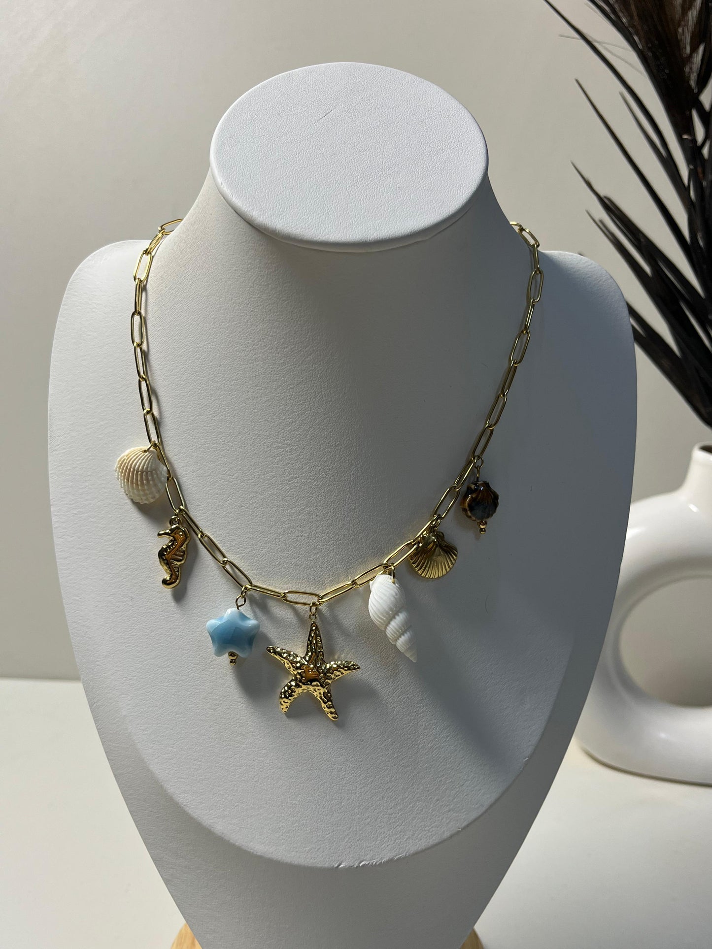 Salt & Shine necklace 🐚☀️