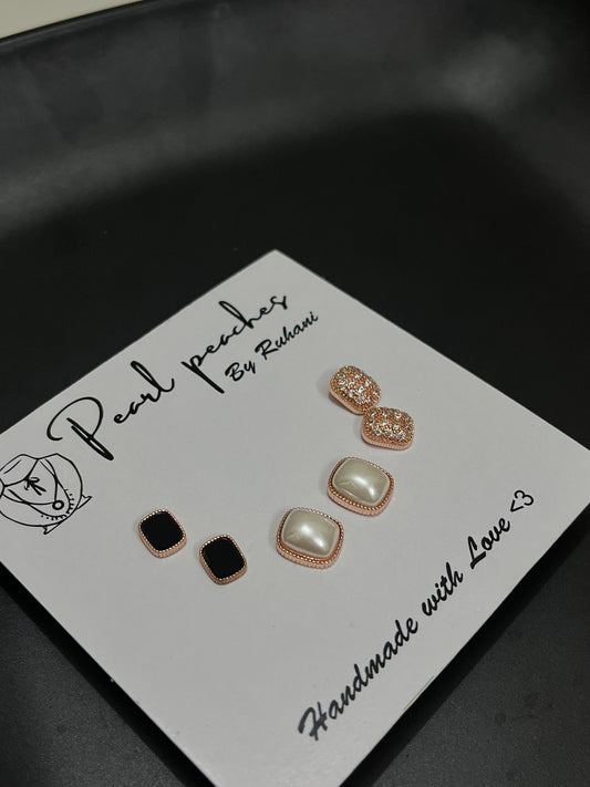 DaintyLinks Earrings Set🌼🧲