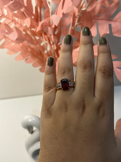 Ruby Mirage ring 💎✨