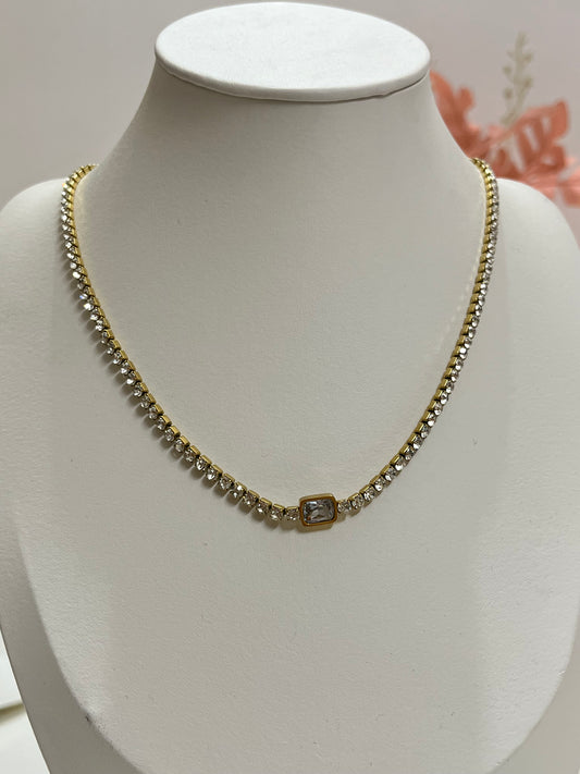 Classic Tennis Necklace ✨