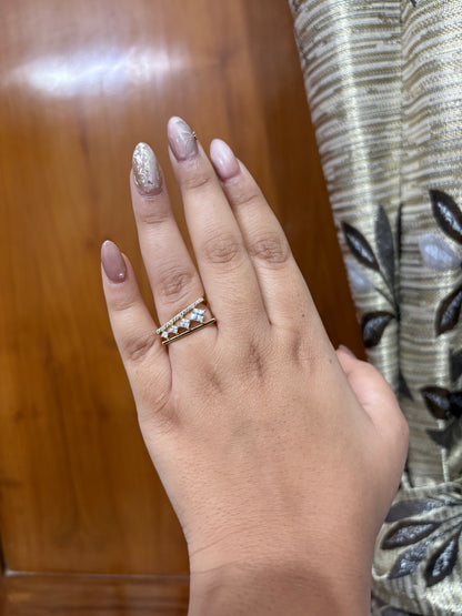 ✨ Luxe Tiara Ring 💫