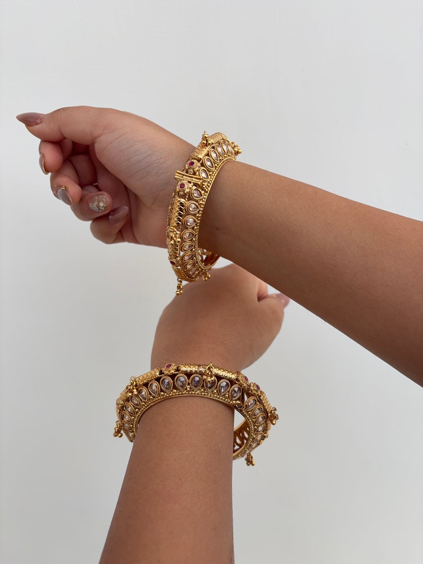 Shaahi Noor Kundan Bangles 👑✨