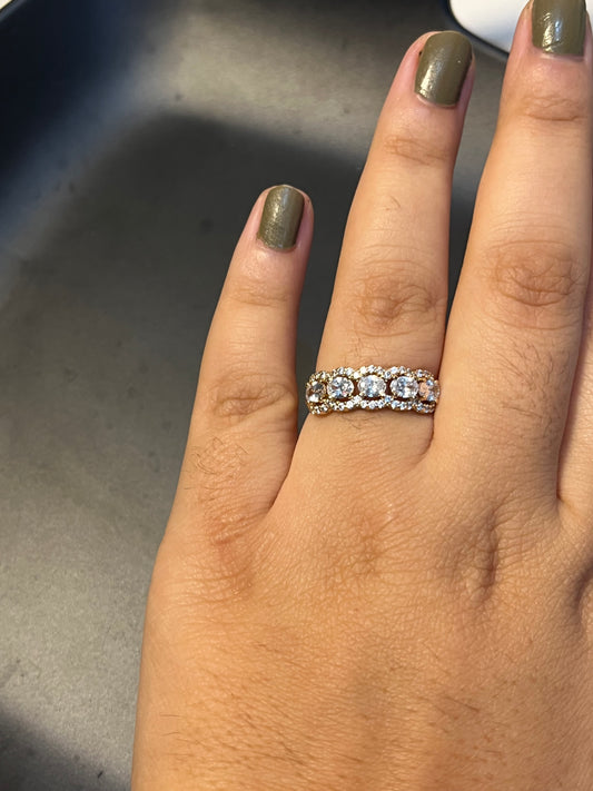 Linear Loop Ring▫️✨