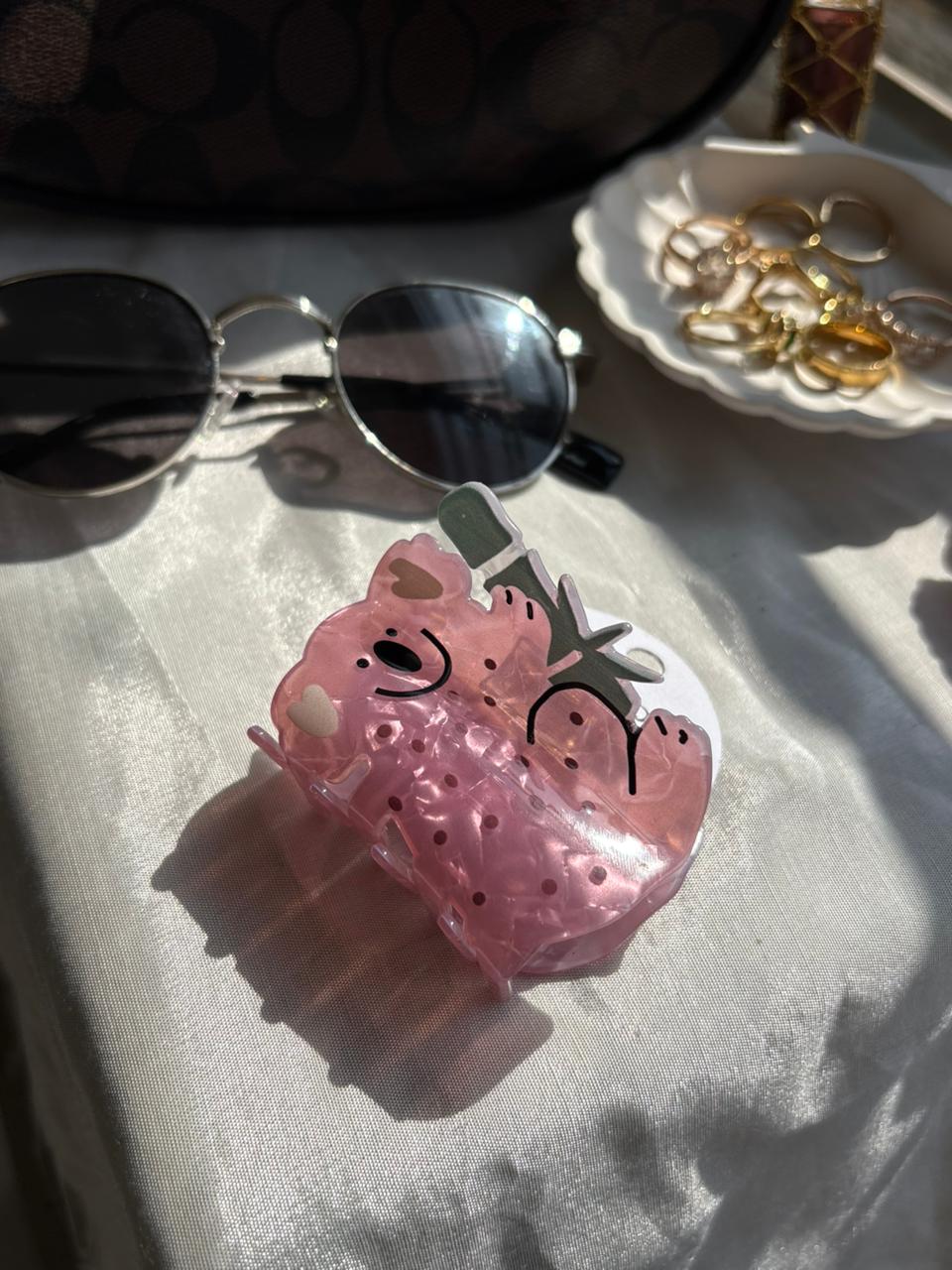 Berry Bear Hair Claw 🧸
