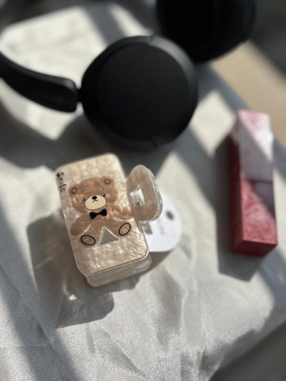 Milk Teddy Hair Claw 🧸