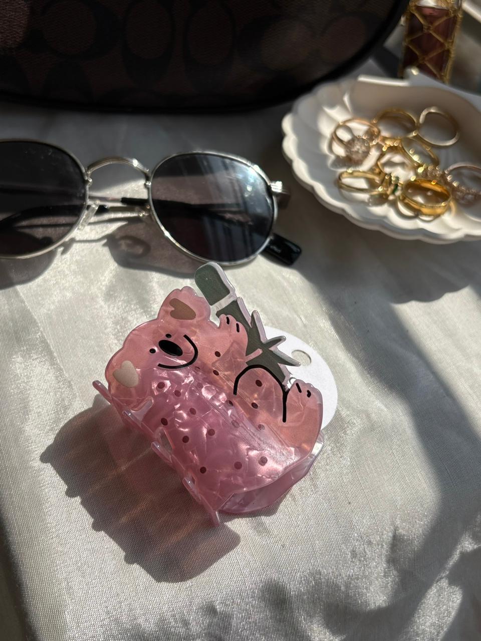 Berry Bear Hair Claw 🧸