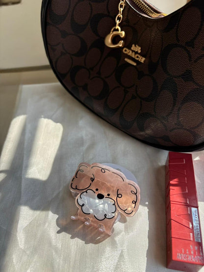Cocoa Pup Hair Claw 🐶