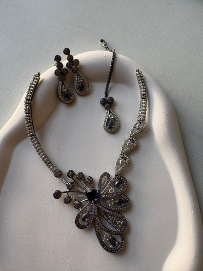 Midnight Butterfly Luxe Set Black