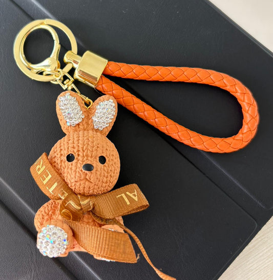 Golden Harvest Knit Bunny