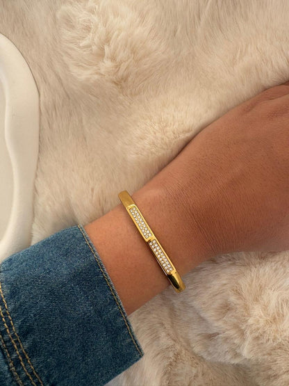 Classic Crystal Bar Bracelet