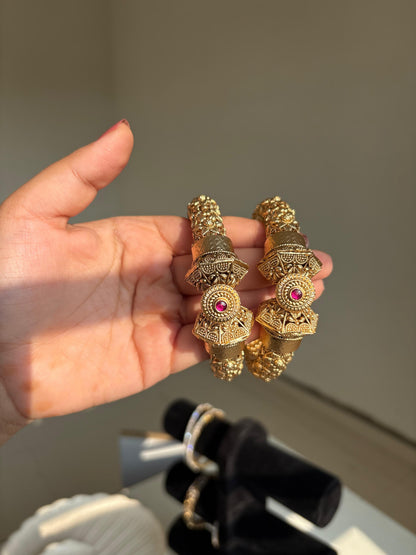 Antique Temple Cuff Kada