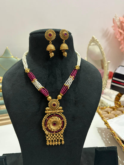 Ruby Pearl Layered Heritage Set