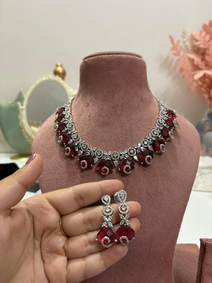 Ruby Royale Statement Necklace