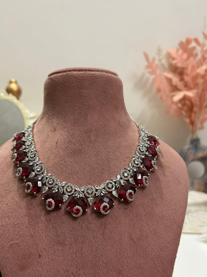 Ruby Royale Statement Necklace