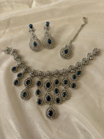 Royal Sapphire Drop Set