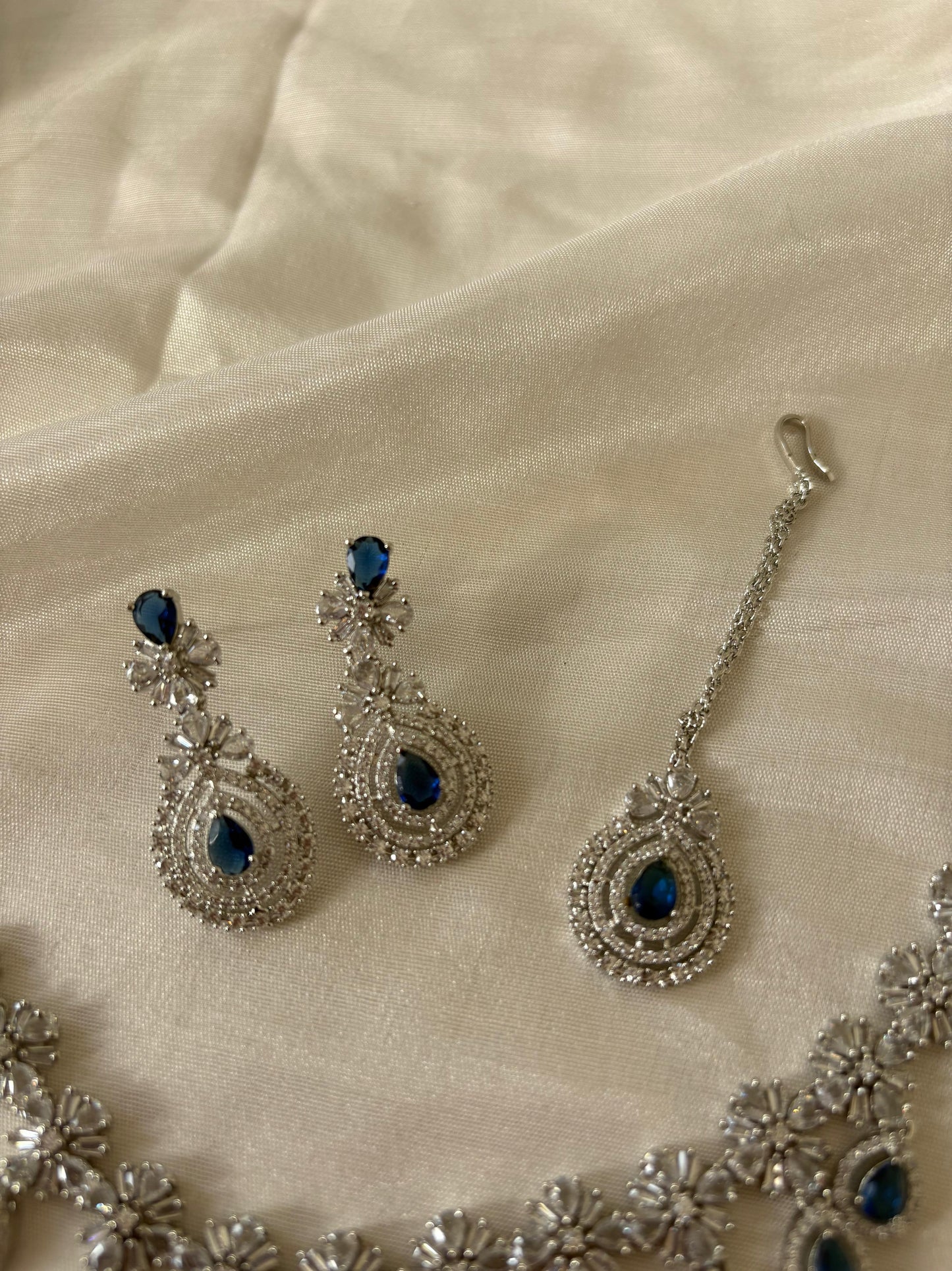 Royal Sapphire Drop Set