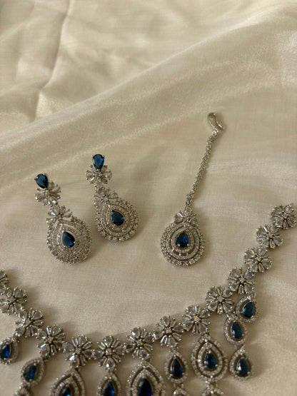 Royal Sapphire Drop Set