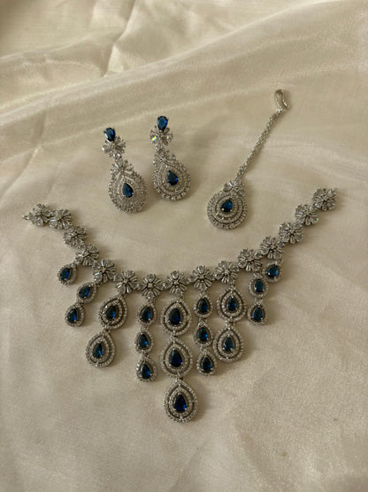 Royal Sapphire Drop Set
