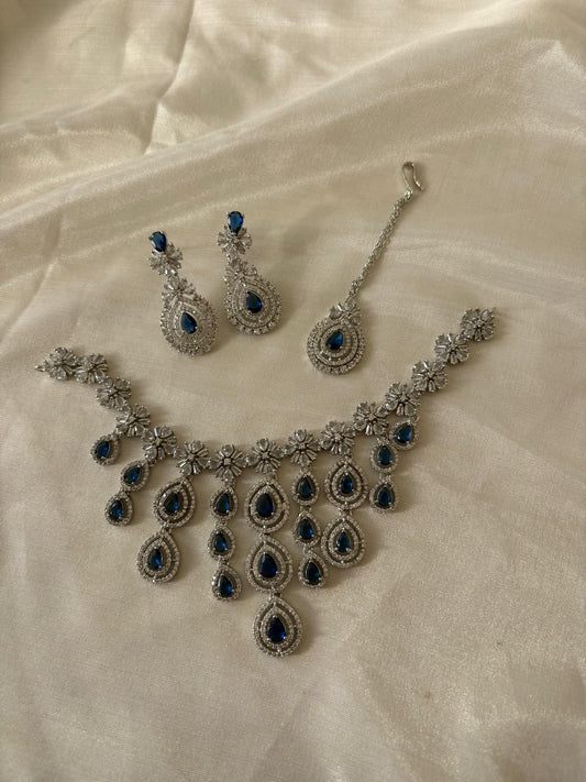 Royal Sapphire Drop Set
