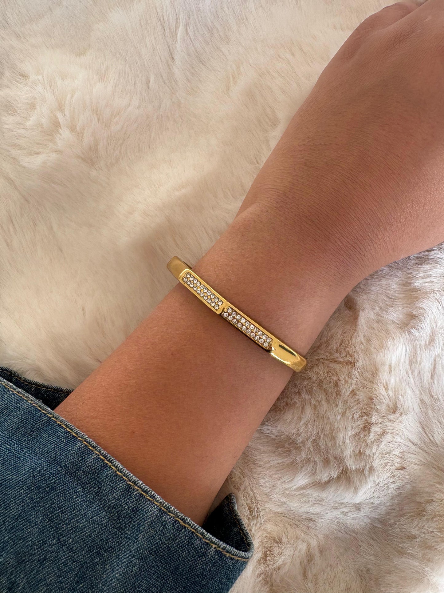 Classic Crystal Bar Bracelet