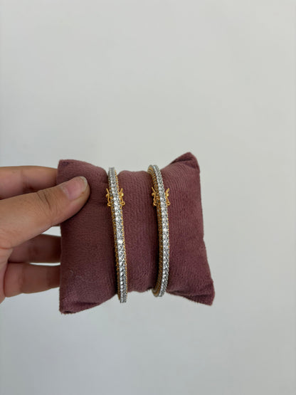 Diamond Dust Classic Bangles