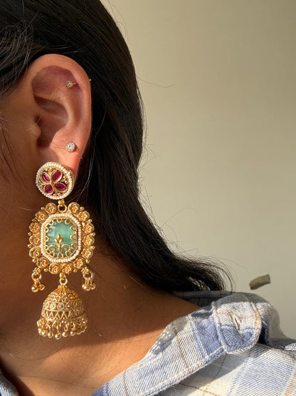 Meher Jhumka Drop Earrings