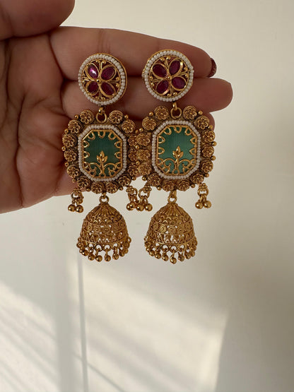 Meher Jhumka Drop Earrings