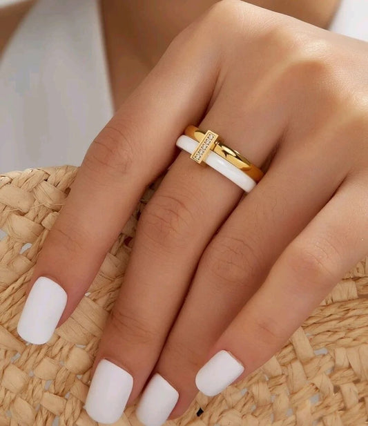 IvoryGleam Ring 🤍✨