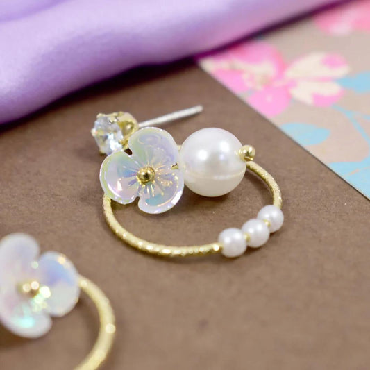 SnowPetal Earrings❄️🌸