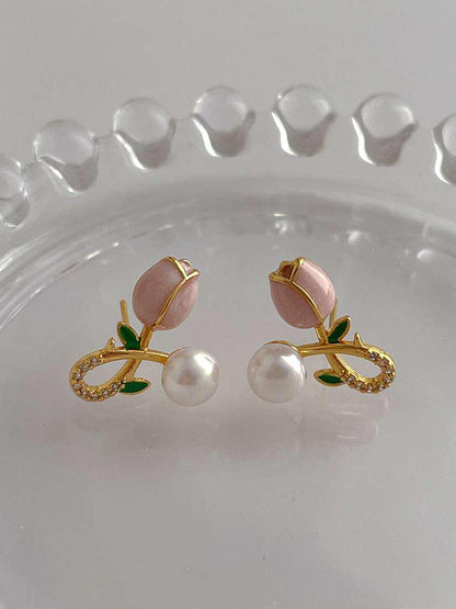 TulipTwirl Earrings🌷✨