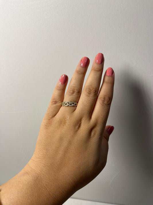 GoldenTwine Ring ✨